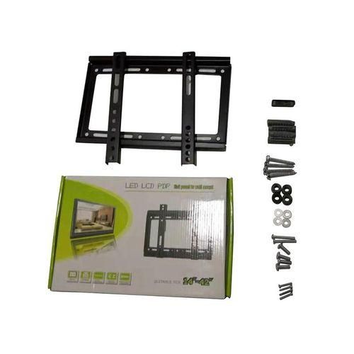 Electronics 14"-42" TV Flat Panel Wall Bracket Holder Black