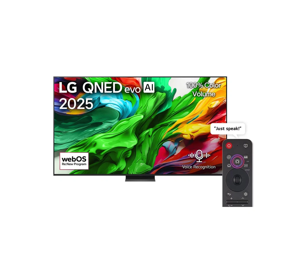 LG 100" 100QNED86A6A QNED 4K TV Magic remote, Smart, HDR10, a8 AI Processor Gen2, webOS25