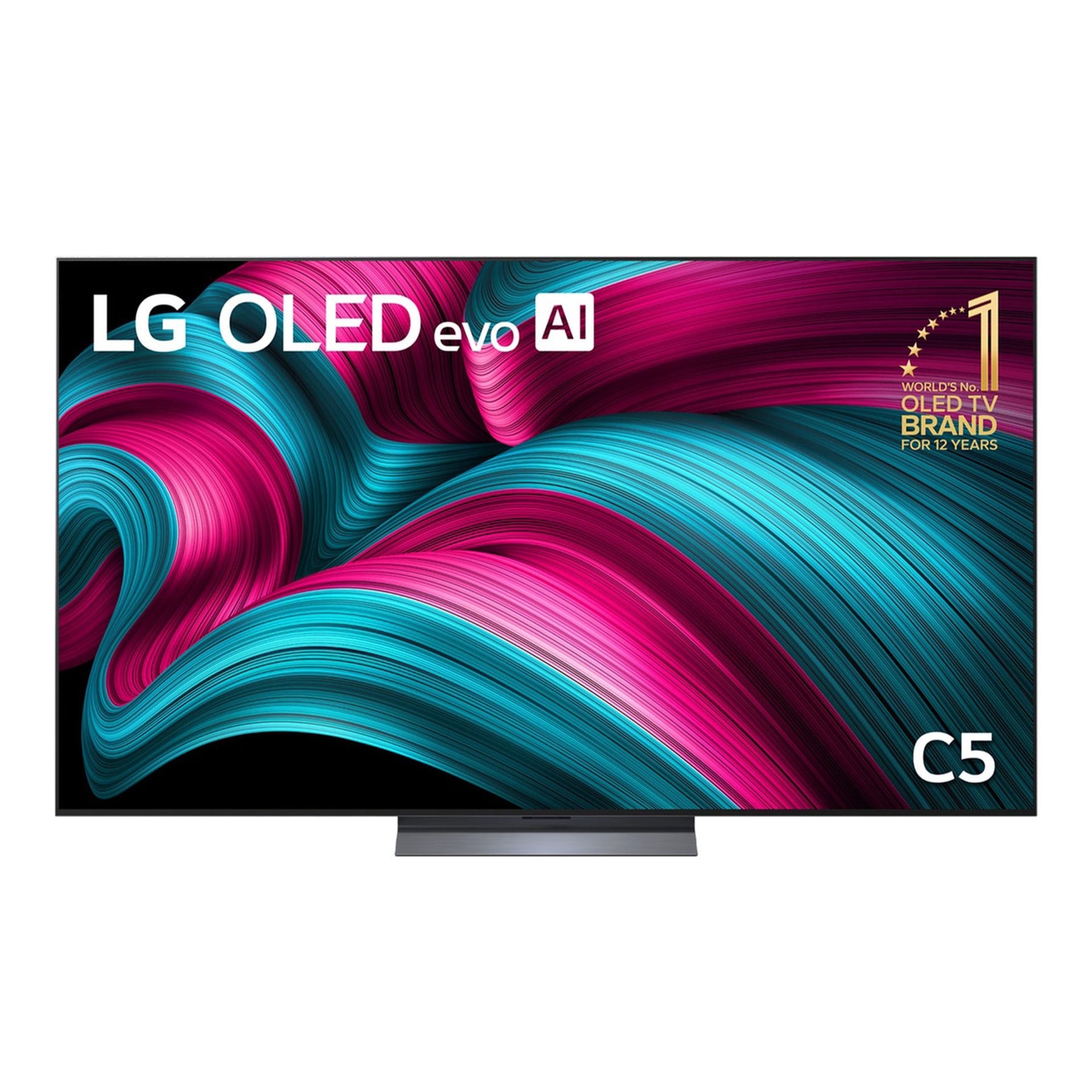 LG 77 inches LG OLED evo AI C5 4K Smart TV with AI Magic Remote Dolby webOS25 OLED77C56LA